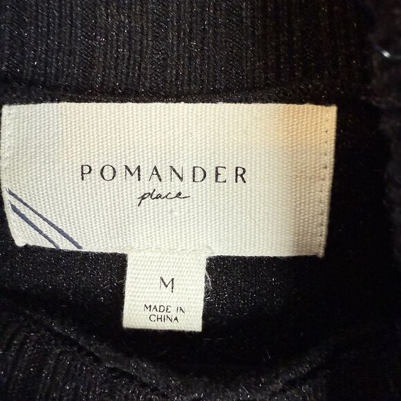 Tuckernuck Pomander Place Noir Vivianne Turtleneck Sweater Dress Size Medium EUC - Picture 4 of 10